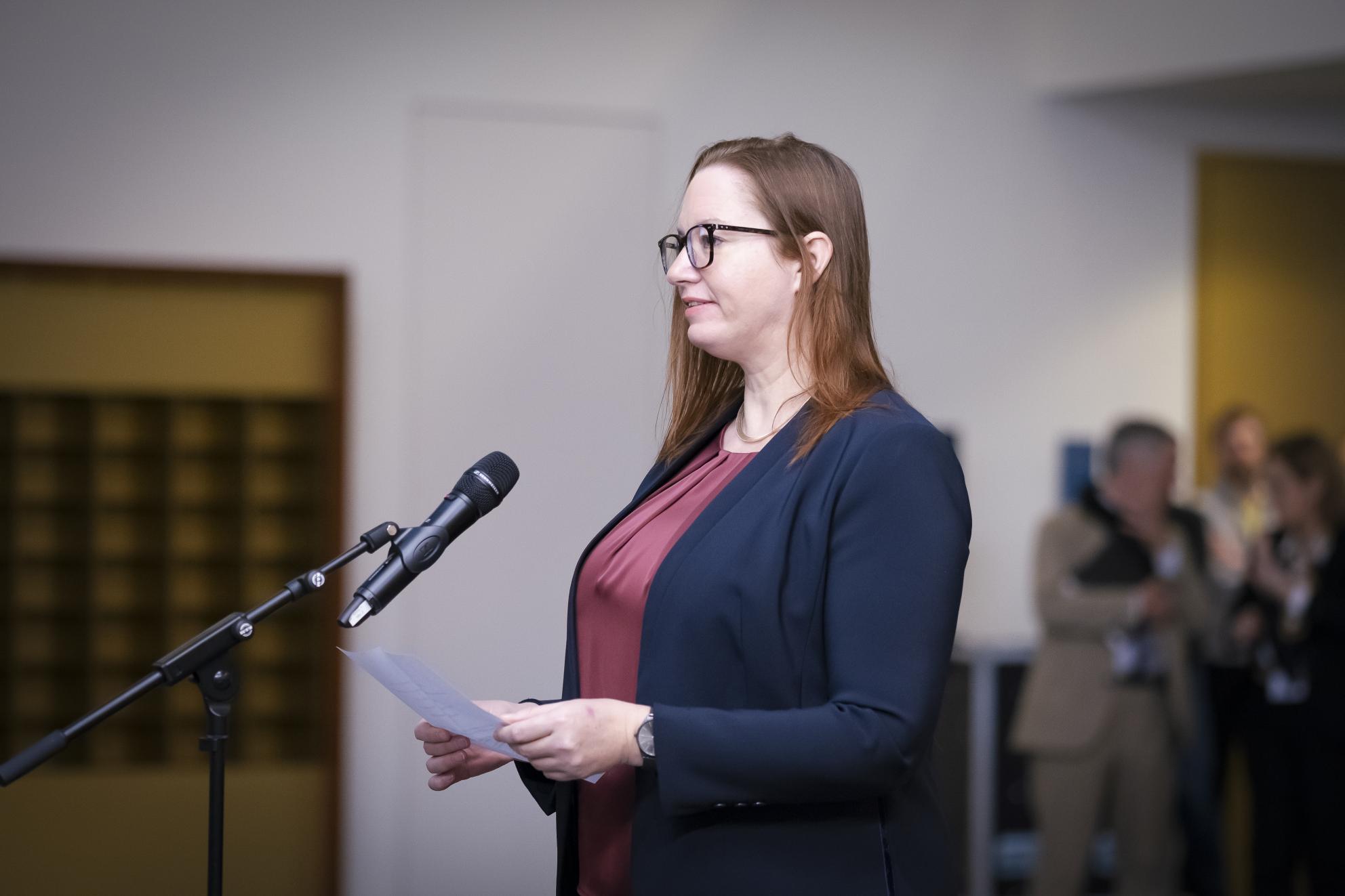 Solemn Undertaking, 30 November 2023, European Prosecutor Ursula Schmudermayer