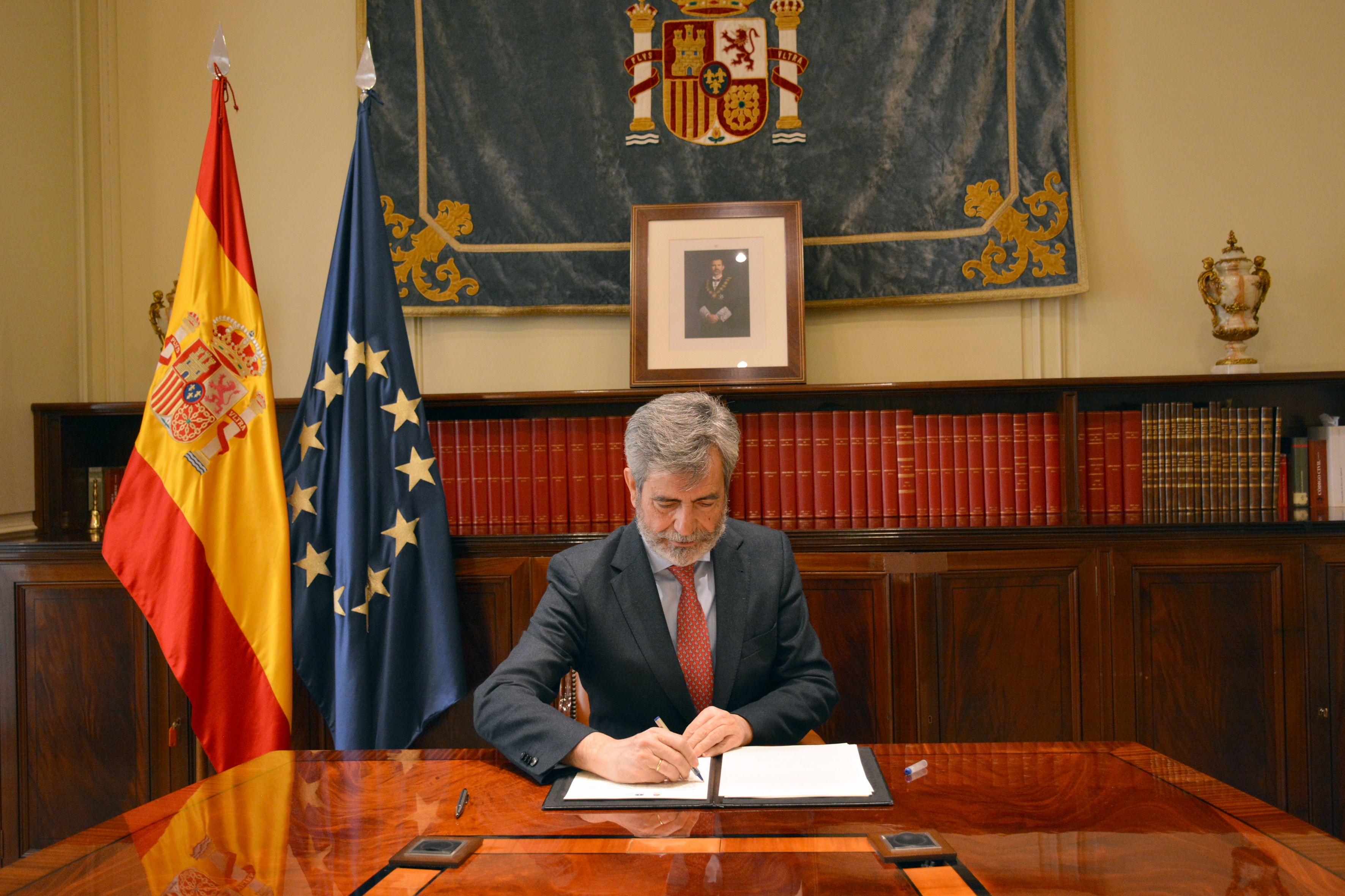 President of the Supreme Court and President of the General Council of the Judiciary Carlos Lesmes
