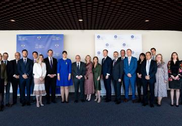 Image: EPs and ECP at the 1st year of operations celebratory conference
