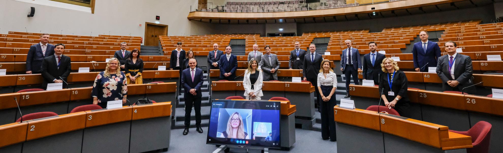 Image: first meeting of the College of the EPPO