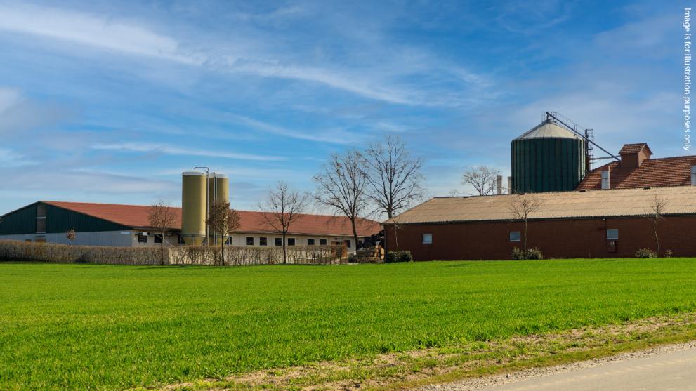 farm in the countryside