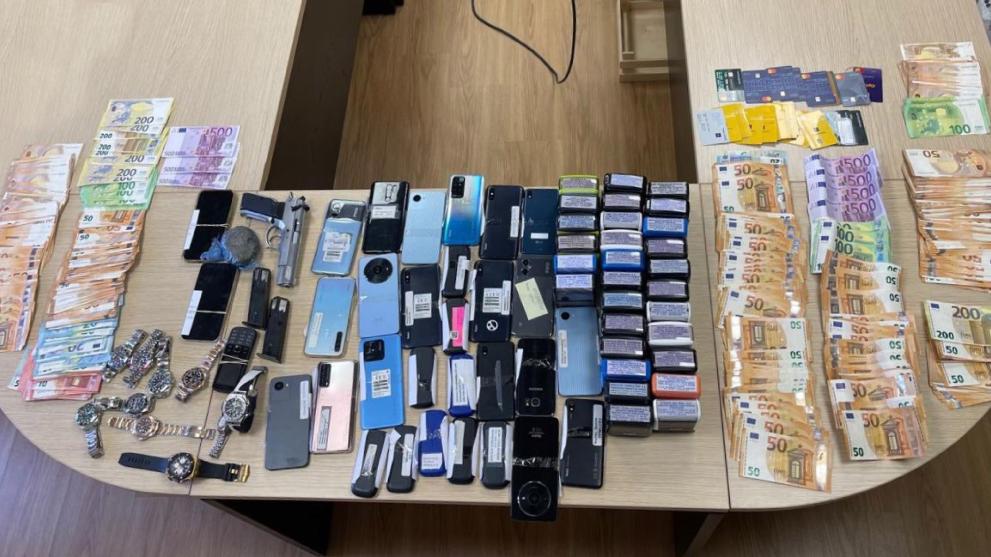 seized items