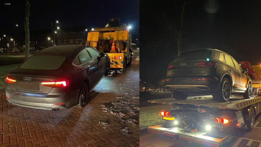 Cars seized