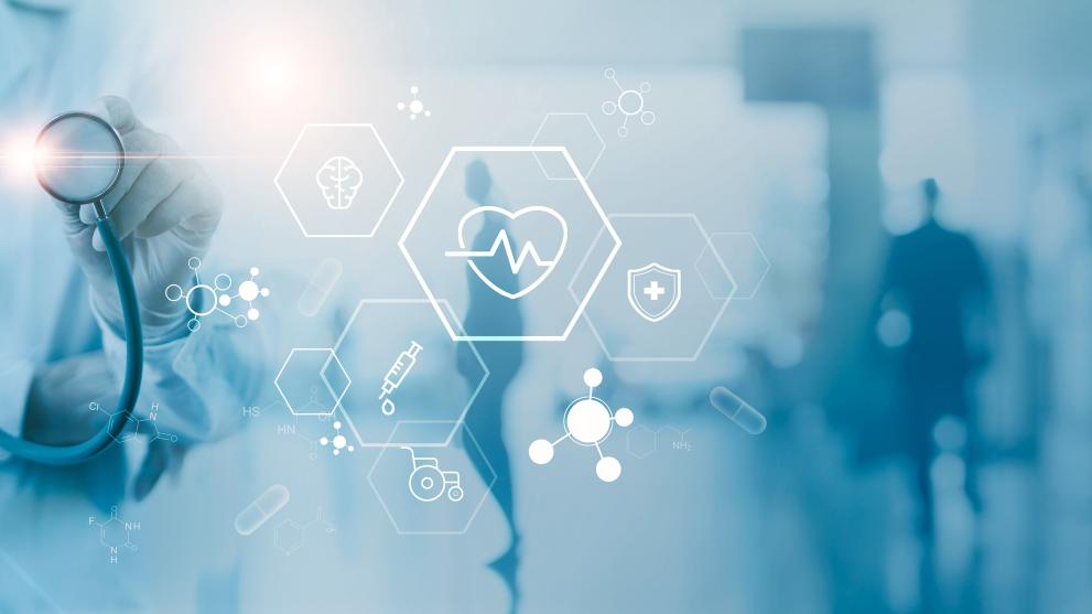 illustration for healthcare sector