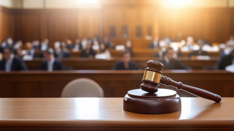 court room
