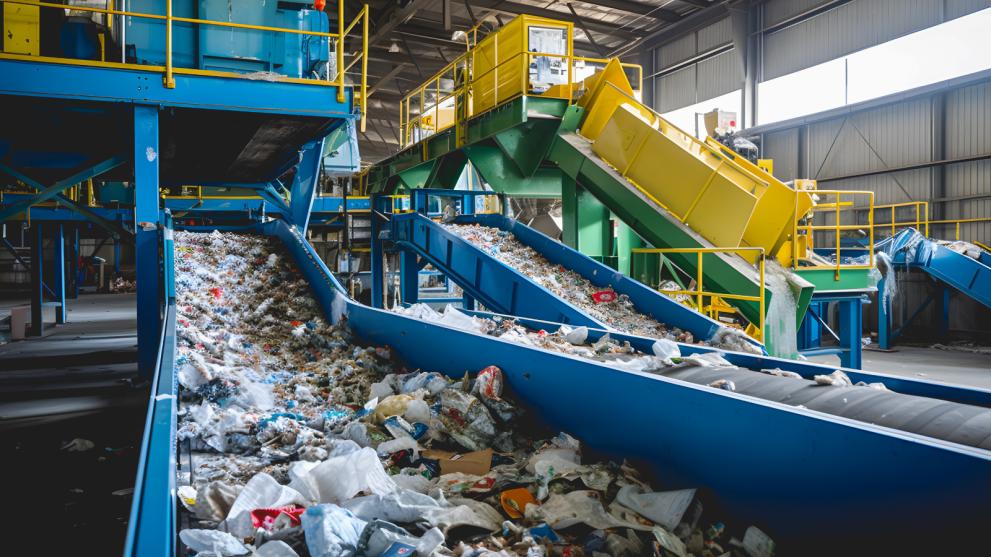 waste management plant
