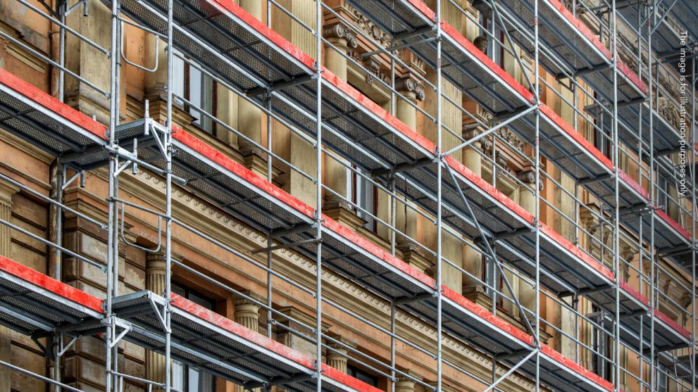 building under construction