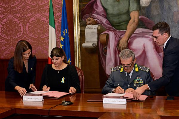signature of working arrangement