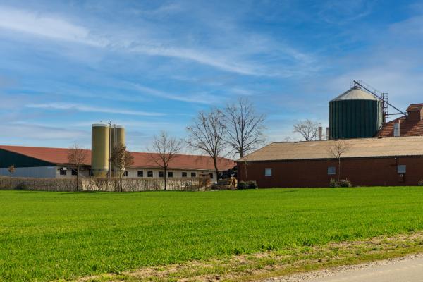 farm in the countryside