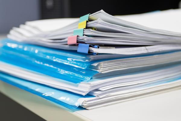 pile of documents