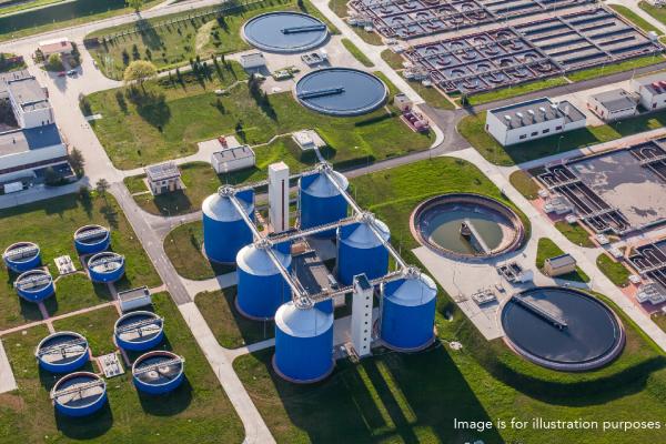 wastewater treatment plant