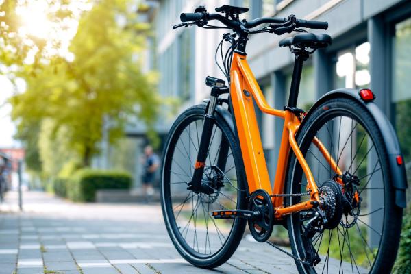 Orange bike