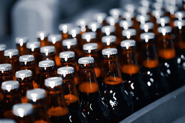 beer production line