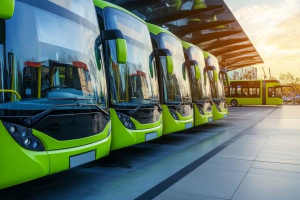 trolley buses