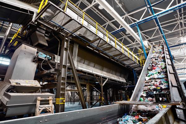 garbage sorting machine