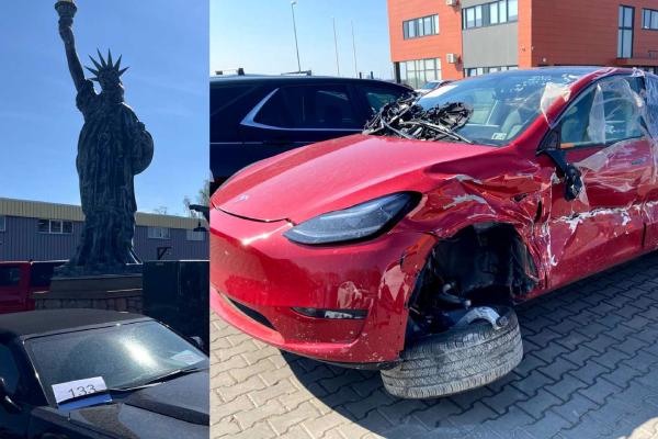 Salvage cars at car dealerships