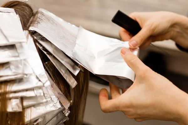 aluminium foil, hairdresser